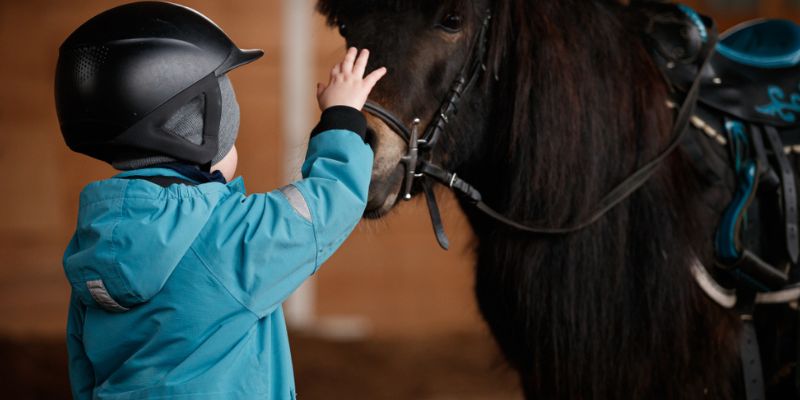Safety First Preparing Your Child for the Saddle Safety First: Preparing Your Child for the Saddle<br />